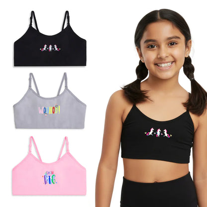 Dream Big 3-Pack Training Bras